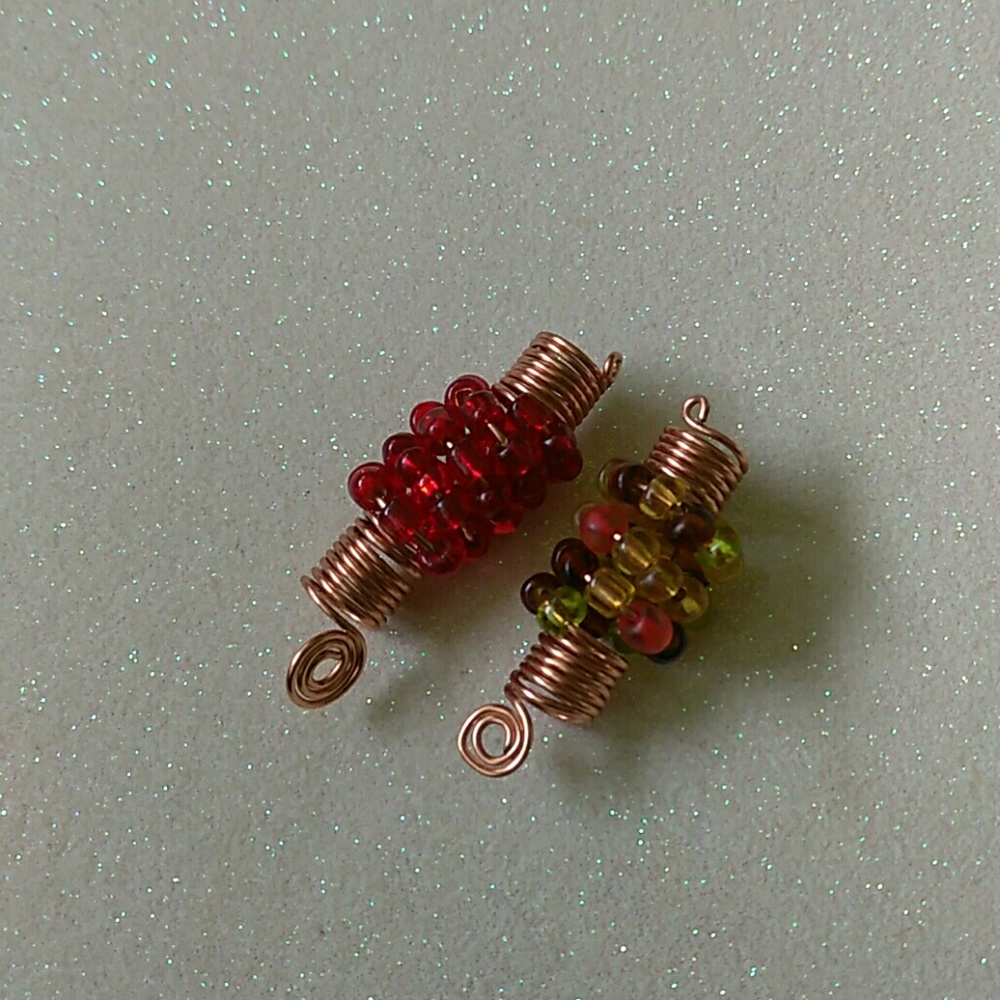 New 2Pc Dread Loc And  Braid Jewelry